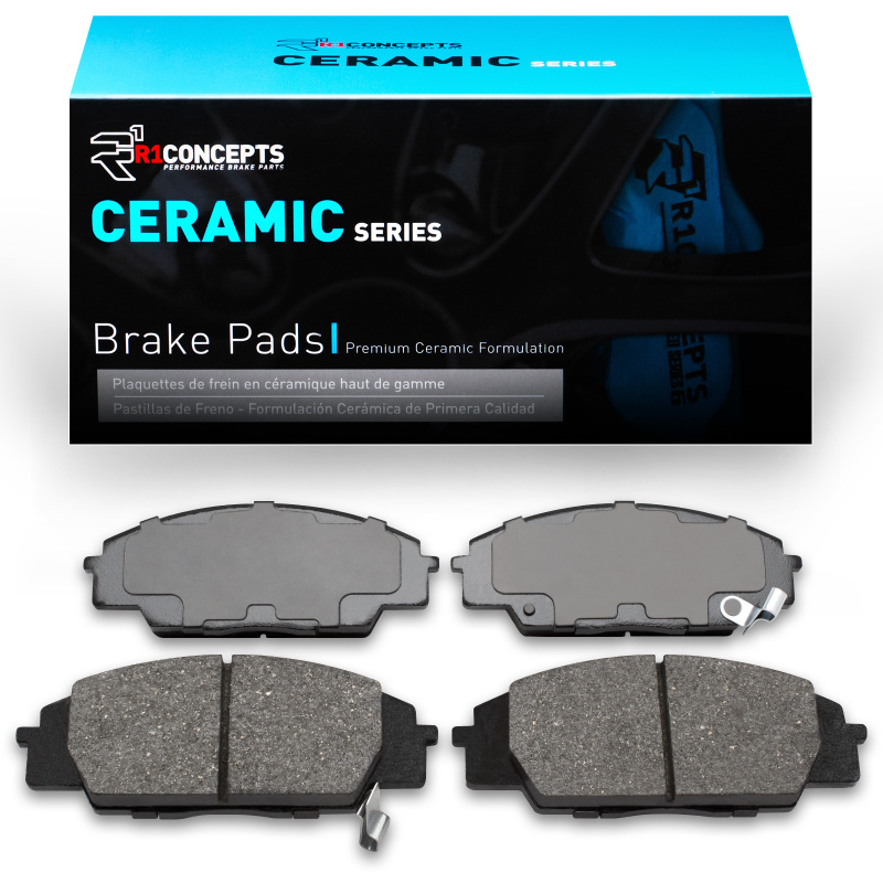 Acura CSX Brake Pads - Front - R1 Concepts - R1 Ceramic - `00-`11